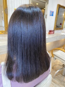 ノンヘアープラス(non hair +) ナチュラルストレートスタイル