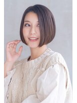 アメリ 新宿(Ameri)&nbsp;Amer 大人フェミニンボブ　イルミナカラー　【新宿】