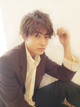 グロウミドル(GROW middle) くせ毛風ニュアンスパーマ【middle daikanyama】野村恵子