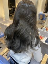 ジーナ 名駅(XENA.) xena《石塚》色気のある韓国ヘア☆Olive beige