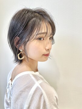 ジ オスカー(THE OSCAR) 【THEOSCAR印南】透ける前髪と伸ばしかけ外ハネくびれミディボブ