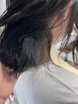 シェノン 奈良橿原店(CHAINON)&nbsp;派手すぎないインナーgreen color