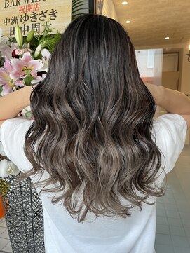 ラフトーキョウセカンド(RAF TOKYO 2nd) NAO流airtouchバレイヤージュ×ラベンダーベージュ