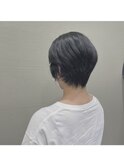 就活カラー☆グレージュボブショート