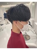 お客様style☆王道メンズマッシュショート