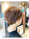 遊びのあるショート
