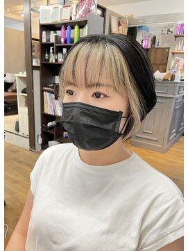 アンダーバーホワイトモデ 河内長野(_WHITE mode) ◎ 20代30代フェイスフレーミング立体感小顔丸み乾かすだけ