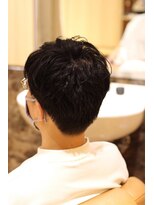 ヘアーモードキクチ 日本橋三越前店 ビジネスツーブロ+パーマ