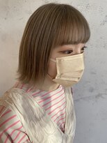 アドール(ADOR)&nbsp;[MIHO*ADOR] ベージュ / ブリーチ / ボブ / ハイトーン