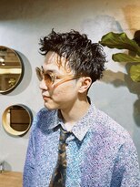 キュー(Cue_)&nbsp;メンズショートのアクティブパーマ　1 【影山】