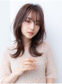 ２０代オススメ！大人可愛い小顔カット 顔周り似合わせレイヤー