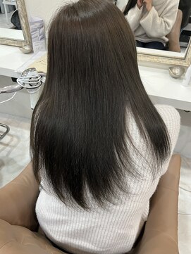エフ ヘアーアンドリラクゼーション(F. hair & relaxation) 10代20代 オリーブグレージュ