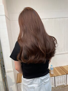 ナンバー アンフィール 渋谷(N° anfeel) 【HIKARU】@hikaru_cut ベージュブラウン