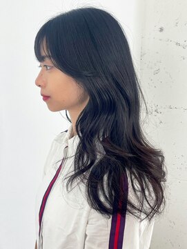 アルバム 新宿(ALBUM SHINJUKU) くびれヘア_エアリーロングピンクブラウン_ba482222