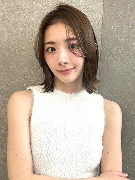 ロンド 表参道店(Lond) 切りっぱなしボブ タッセルボブ 韓国ボブ 表参道 美髪