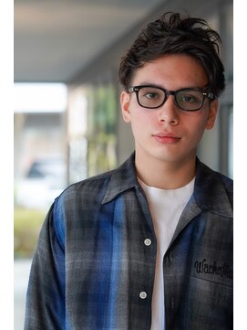 ヒース 姪浜(Heath) 【Heath】パーマ 束感 ショート ハイライト アップバング