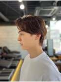 MEN'SHAIRアッシュブラックベリーショートダークアッシュ