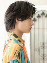 モッズヘア メン 新所沢店(mod's hair men)&nbsp;ゆるふわ巻きパーマで大人のおしゃれラフウルフb新所沢