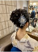 浴衣ヘアセット