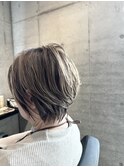 ミセスハイライトデザインショート