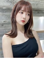 エヌアイ オモテサンドウ(ni omotesando)&nbsp;憧れ韓国くびれヘア/顔まわりカットレイヤーカット艶髪黒髪