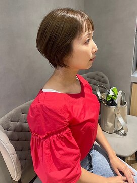 ジルバイジアン(JILL by GIEN) ショートカットチェスナットブラウン