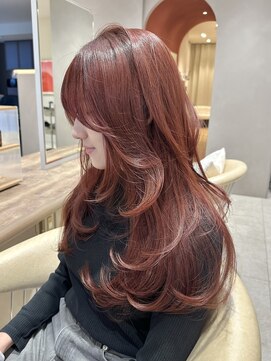 ジーナ 渋谷本店(Zina) magic red layer