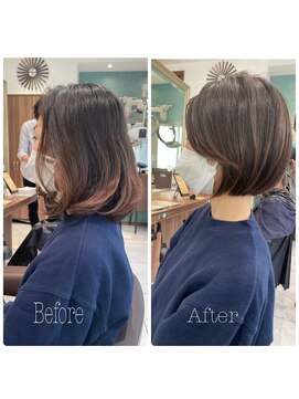 アッシュ 平井店(Ash) 大人ボブ