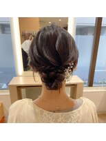 プリンス マツヤマ(Hair Salon Prince Matsuyama)&nbsp;シニオンアレンジ