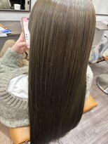 ニコ ヘアリラクゼーション(Nico hair relaxation)&nbsp;大人可愛い透明感立体感ブラウン×エアストレート