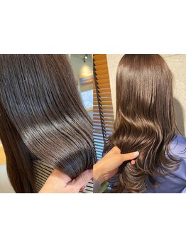 Aujuaトリートメント取扱いサロン！お客様の髪質に合わせてカウンセリング・施術いたします。