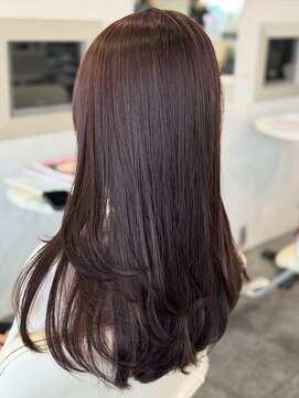 タブー(TABOO) あき/ブリーチなしラベンダーピンクブラウン/レイヤーカット