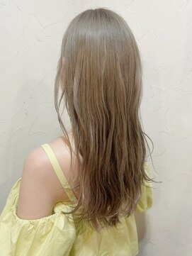 レイール 下北沢(Reir) 【Reir_下北沢】*ハイトーンロング+グレージュ*