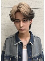 エストアール フクオカ 福岡博多店(est-r. Fukuoka)&nbsp;センターパート/フェザーパーマ /エンドカラー/博多美容室