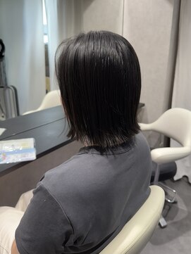 ヘアサロン ドットプラス 町田店(dot. plus) イメチェン/ホワイトブロンド/外ハネボブ/美髪/町田