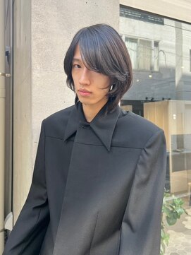 ガリカ 渋谷(Gallica) レイヤーカットで質感を柔らかくお洒落にキマるメンズミディアム