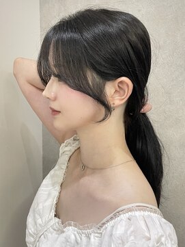 ジーナ 福岡天神(Zina) 韓国風顔まわりカットZina福岡天神