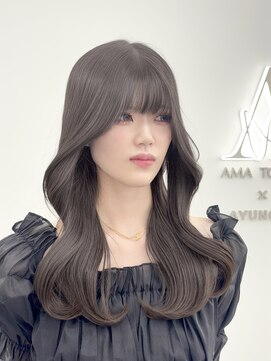 アマトウキョウ アユンチェ(AMA TOKYO×AYUNCHE) 韓国ヘア