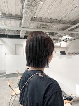 ソア(soa) 丸くならないボブ/切りっぱなしボブ/枚方美容室