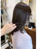 ユニカ バイ ベル 吉祥寺(unica by Belle)&nbsp;透明感で作る柔らかダークブラウン【吉祥寺/髪質改善/韓国ヘア】