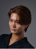 ラフカール　リバースセンターパート　刈り上げセンターパート