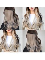 サイ アオヤマ(sai AOYAMA)&nbsp;インナーカラー/イヤリングカラー/韓国風ヘア/グレージュ