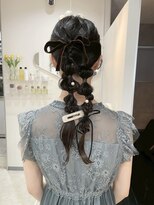 モト 船橋(moto)&nbsp;ヘアセット/タイトアレンジ/ロングヘア/韓国/船橋/京成船橋