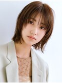 レイヤーボブ/レイヤーカット/ココアベージュ/小顔/横浜/関内駅