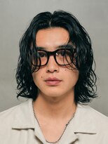 フィフス 栄(fifth) 名古屋栄サーフカールメンズパーマセンターパートウルフ