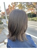 伸ばしかけも綺麗に｜大人のナチュラルレイヤーミディ
