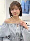 大人ボブ/ボブ/ショートボブ/似合わせカット 20代 30代 40代