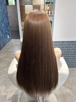 サロンブルーナ(SALON BLUENA)&nbsp;透明感カラー×髪質改善ストレート