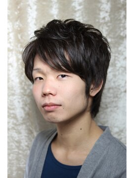 スリーシー(three sea) クセ毛風スウィングパーマ