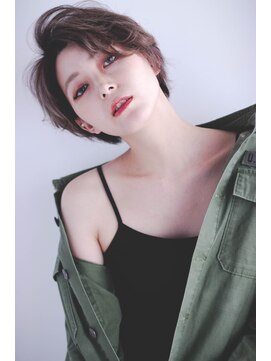 ロロネー 豊中(Lolonois) 【Lolonois豊中】立ち上げバング×ショート(中塚由里子)